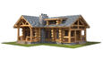 Построить дом под ключ из оцилиндрованного бревна, строительство домов из оцилиндрованного бревна под проект