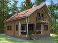 Купить дом из оцилиндрованного бревна, проекты деревянных домов из оцилиндрованного бревна