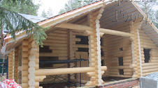 Спроектируем и построим бревенчатый дом из оцилиндровки для семьи с детьми и для постоянного проживания